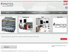 Tablet Screenshot of pco.pl